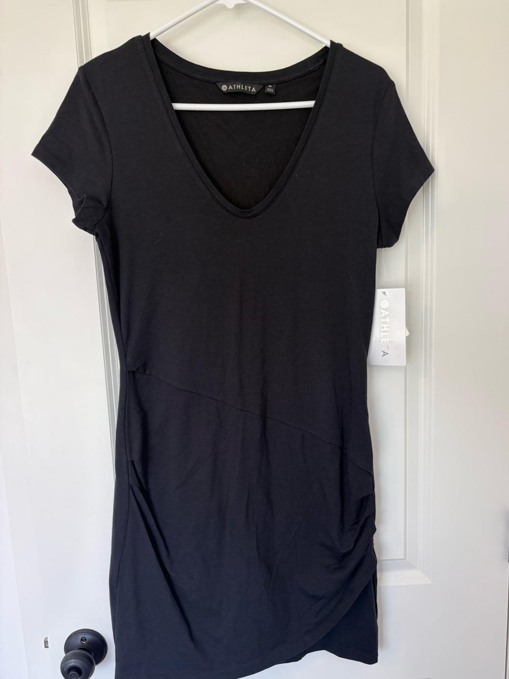 Athleta Central Dress Short Sleeve - size Medium NWT